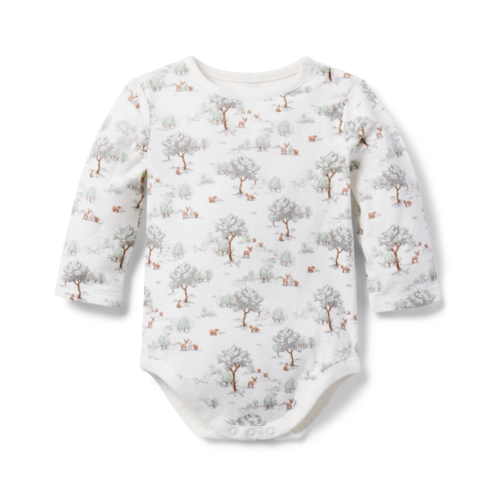 Janie and Jack Baby Woodland Bodysuit