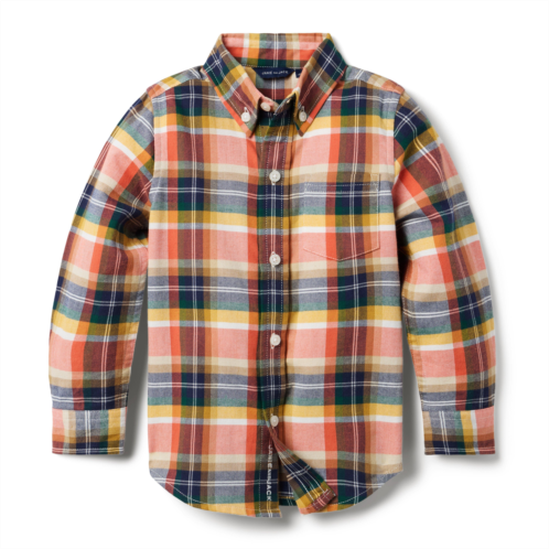 Janie and Jack Plaid Flannel Shirt