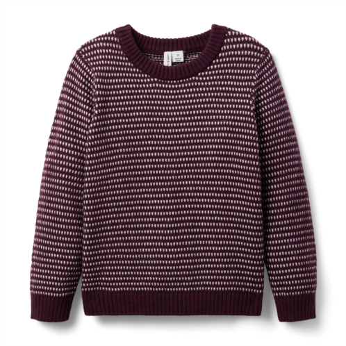 Janie and Jack Textured Knit Sweater