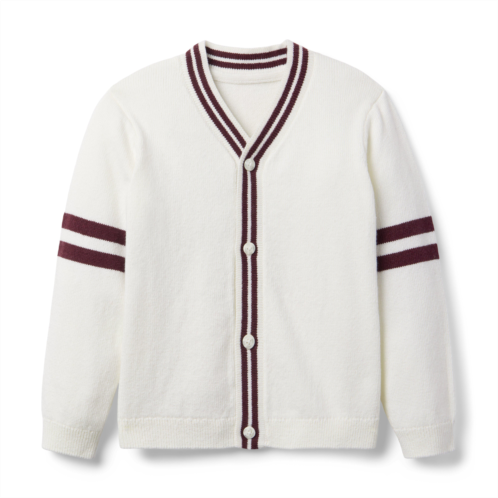 Janie and Jack The Varsity Stripe Cardigan