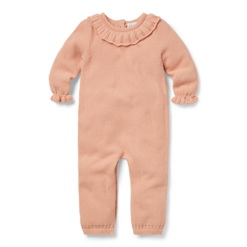 Janie and Jack Baby Ruffle Collar One-Piece