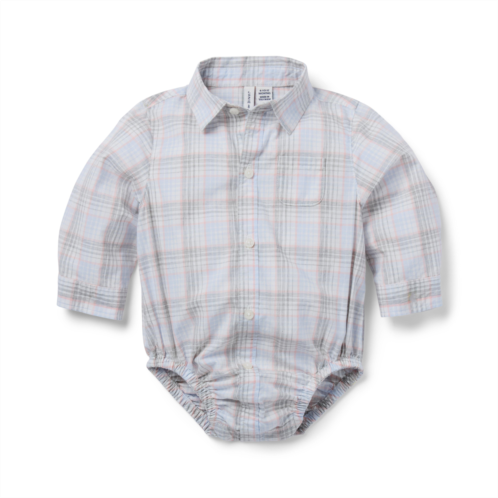 Janie and Jack Baby Plaid Bodysuit