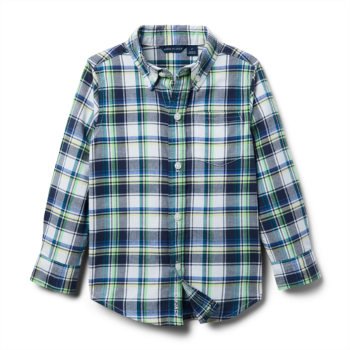 Janie and Jack Plaid Flannel Shirt