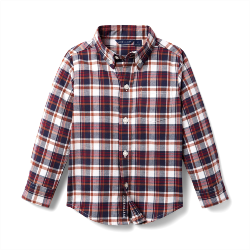 Janie and Jack Plaid Flannel Shirt