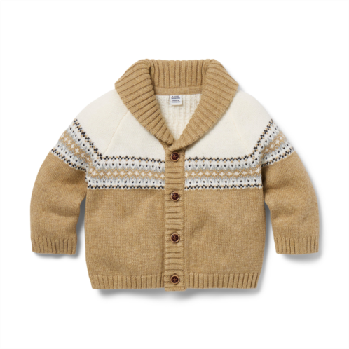 Janie and Jack Baby Fair Isle Cardigan