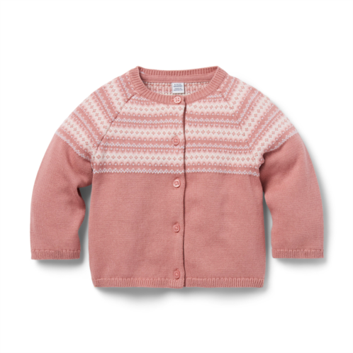 Janie and Jack Baby Fair Isle Cardigan