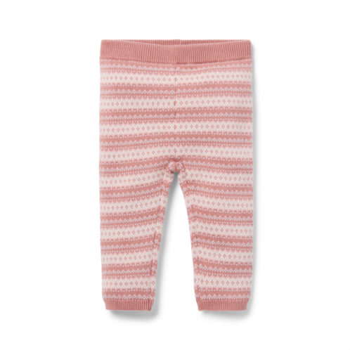 Janie and Jack Baby Fair Isle Sweater Pant