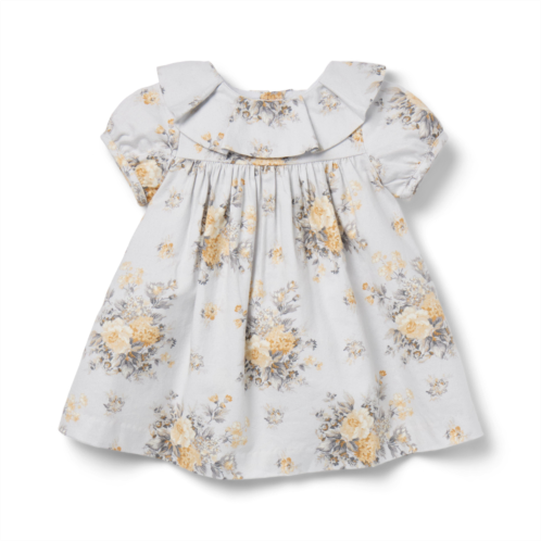 Janie and Jack Baby Floral Ruffle Dress