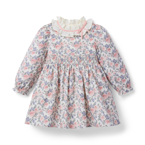 Janie and Jack Ditsy Floral Collared Dress