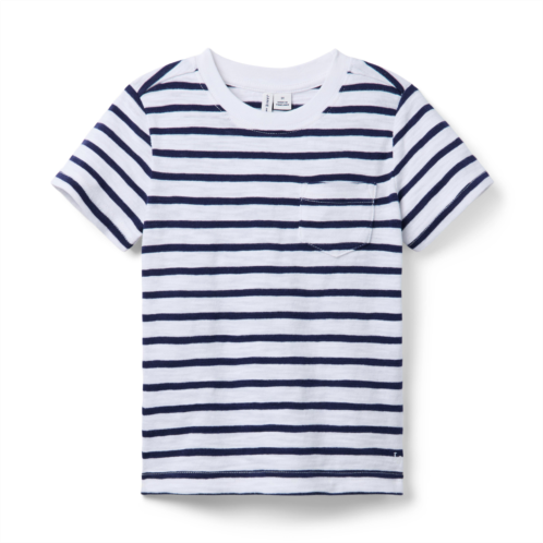 Janie and Jack The Striped Slub Tee