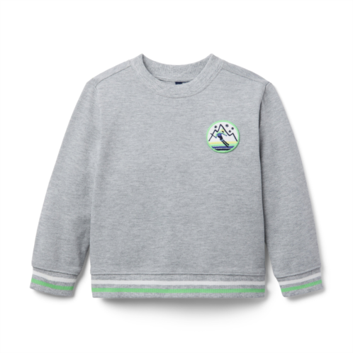 Janie and Jack Ski Patch Sweatshirt