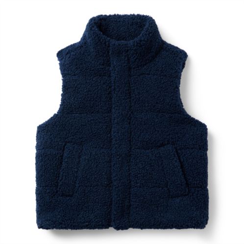 Janie and Jack The Boucle Puffer Vest