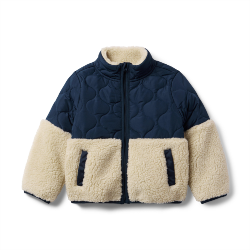 Janie and Jack The Quilted Sherpa Jacket