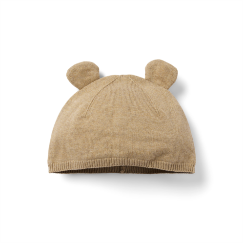 Janie and Jack Baby Bear Ear Knit Beanie