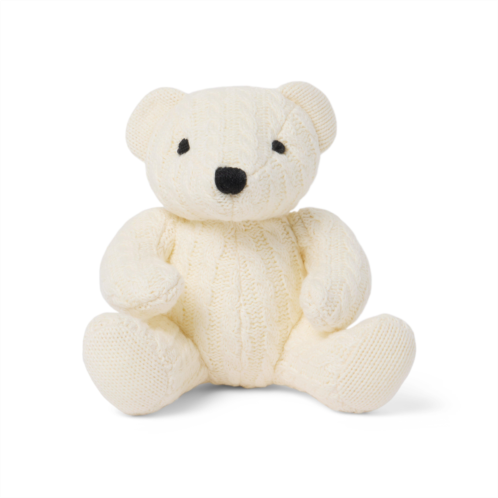 Janie and Jack The Cable Knit Bear Plush