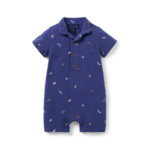 Janie and Jack Baby Bug Friends Romper