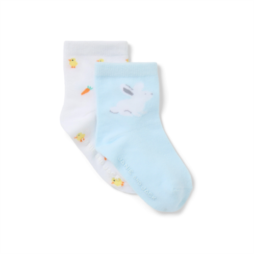 Janie and Jack Baby Bunny And Chick Sock 2-Pack