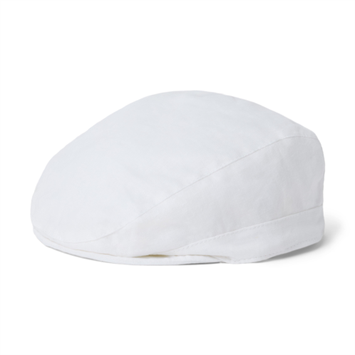 Janie and Jack Baby Linen-Cotton Newsboy Cap