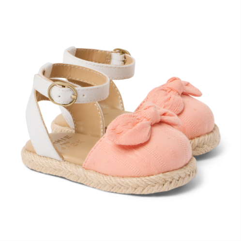 Janie and Jack Baby Bow Espadrille Sandal