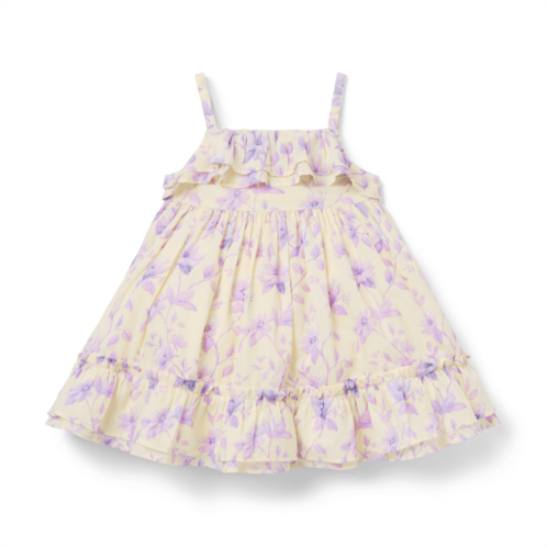 Janie and Jack Baby Floral Ruffle Dress