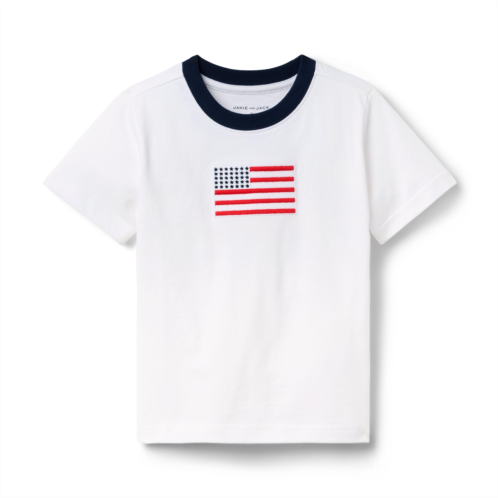 Janie and Jack The Flag Tee
