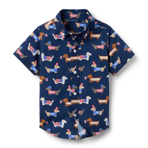 Janie and Jack The Poplin Shirt