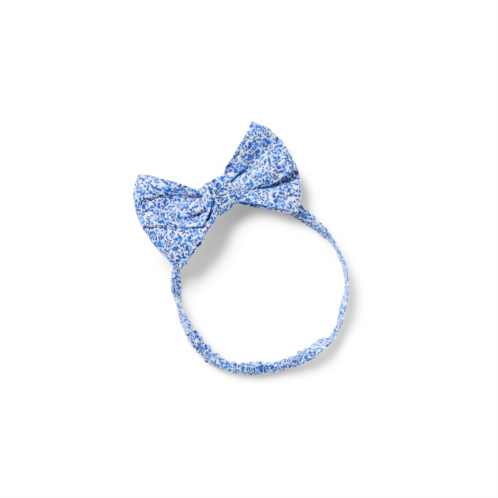 Janie and Jack Baby Ditsy Floral Bow Soft Headband