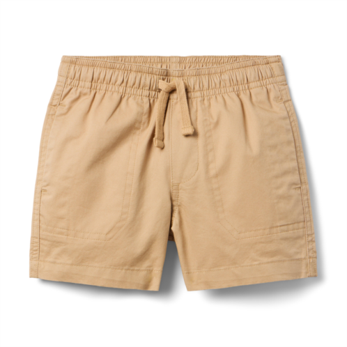 Janie and Jack Twill Patch Pocket Pull-On Short