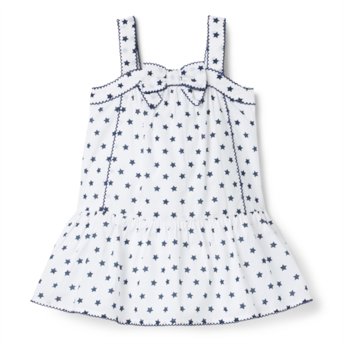 Janie and Jack Star Dropwaist Dress