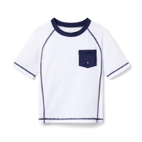 Janie and Jack Recycled Stitched Rash Guard