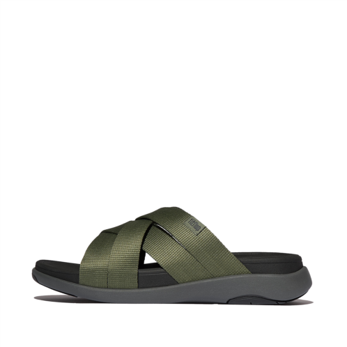 Fitflop Go Mens Webbing Strappy Slides