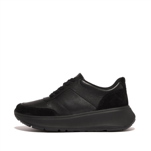 Fitflop Leather/Suede Flatform Sneakers