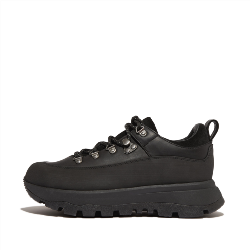 Fitflop Waterproof Leather/Suede Walking Sneakers