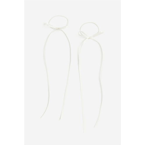 H&M 2-pack Bow-detail Hair Elastics