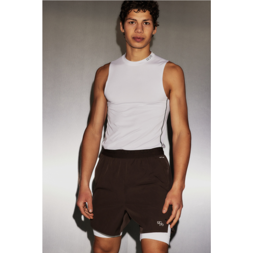 H&M Long 2-in-1 Sports Shorts in DryMove