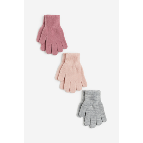 H&M 3-pack Gloves