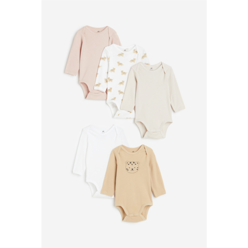 H&M 5-pack Long-sleeved Bodysuits