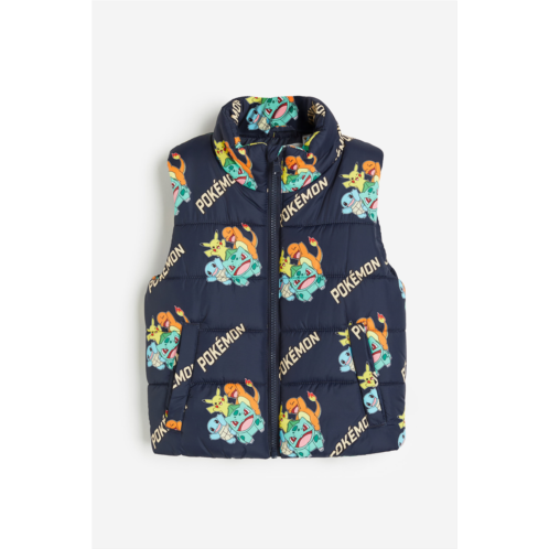 H&M Printed Puffer Vest