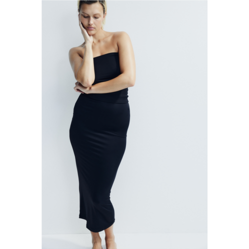 H&M Microfiber Maxi Skirt