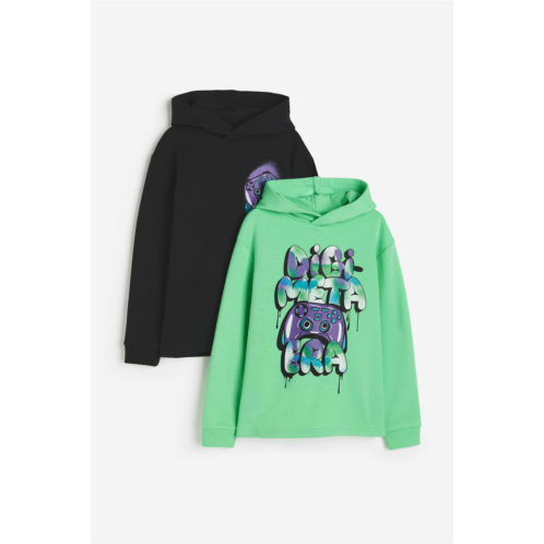 H&M 2-pack Printed Hoodies