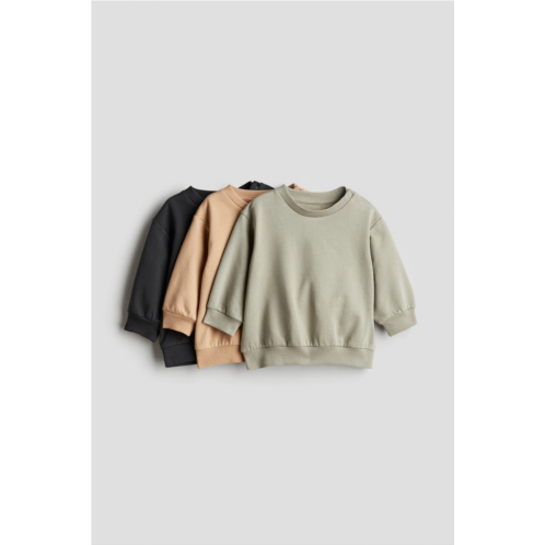 H&M 3-pack Cotton Sweatshirts