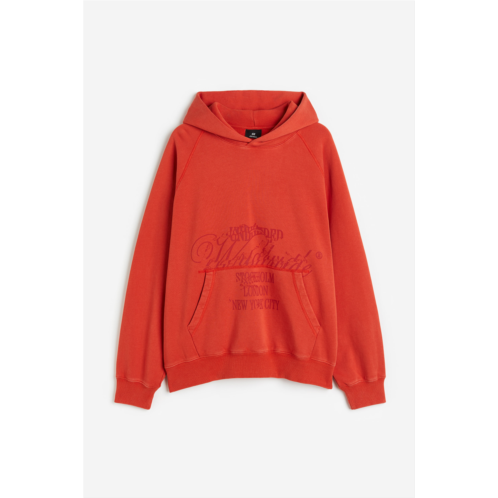 H&M Oversized Fit Printed Hoodie