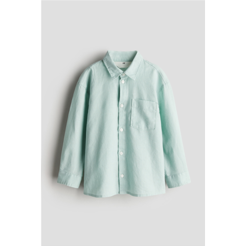 H&M Linen-blend Shirt