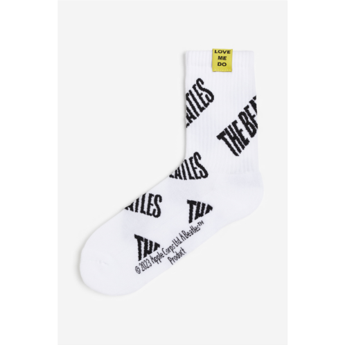 H&M Motif-detail Socks