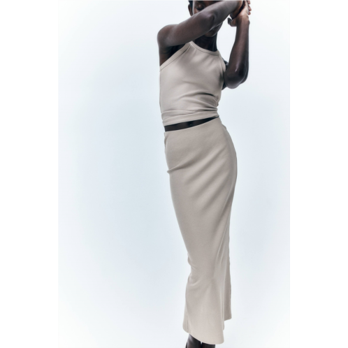 H&M Ribbed Pencil Skirt