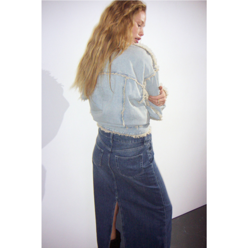 H&M Denim Maxi Skirt