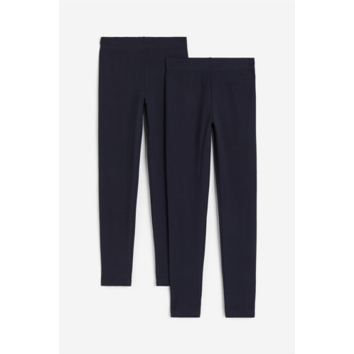 H&M 2-pack Cotton Leggings