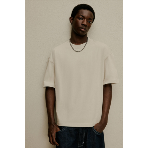 H&M Oversized Fit Cotton T-shirt