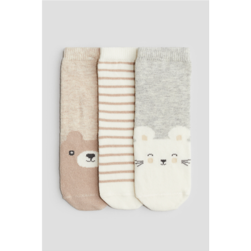 H&M 3-pack Non-slip Socks