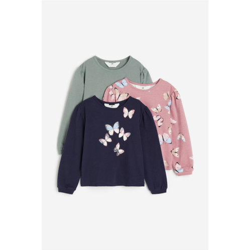 H&M 3-pack Cotton Sweatshirts